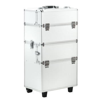 KUFER KOSMETYCZNY S-025 SILVER Activ
